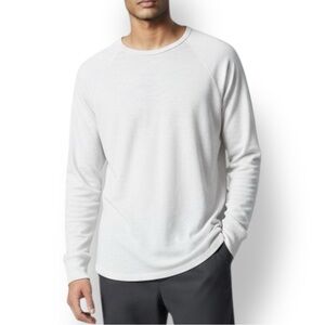 4/$20 Goodfellow & Co White Long Sleeve Thermal – Size M – Cotton Blend